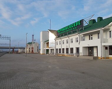 Пограничная железнодорожная станция «Чернышевское» Калининградской железной дороги